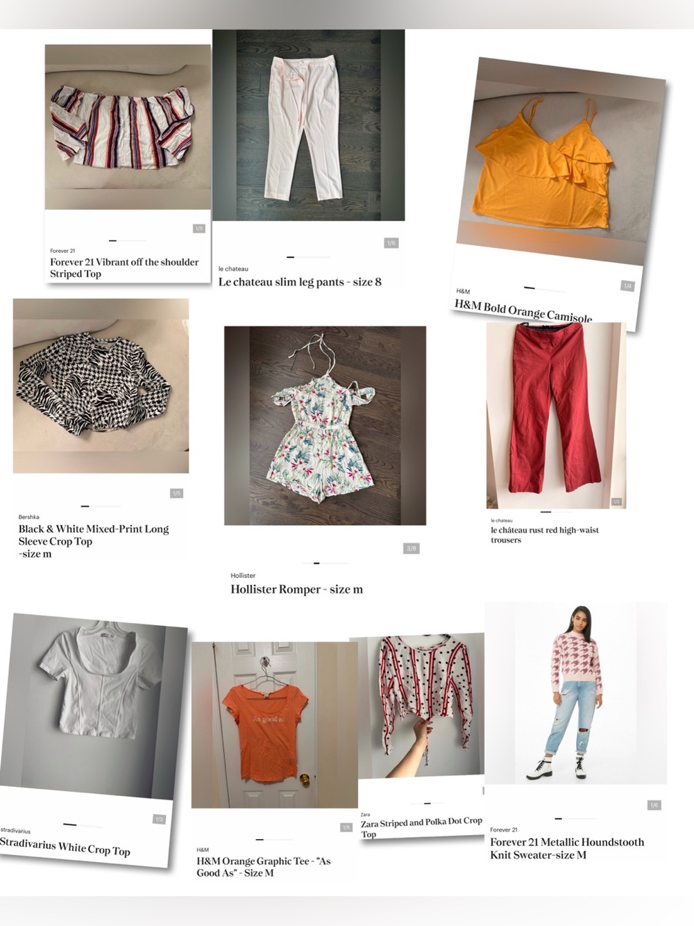 Bundle 10 women’s clothes- size M